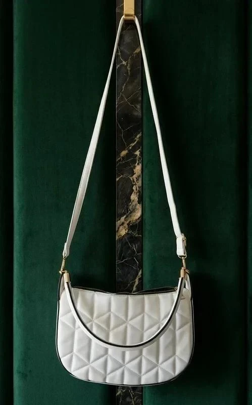 👜Bolso Geométrico Acolchado Diseño Moderno – Nuevo a estrenar